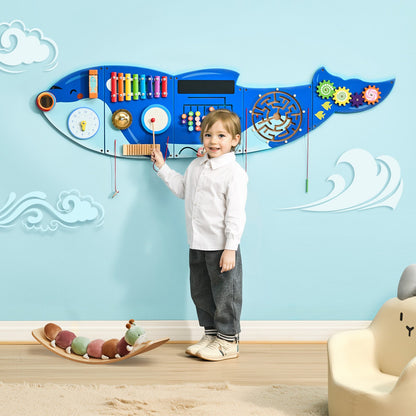US Local Orca Activity Wall Busy Board Panels 12 Activities Sensory Wall Panel