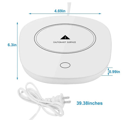 US Local Coffee Mug Warmer Cup Warmer Auto Shut Off Coffee Tea