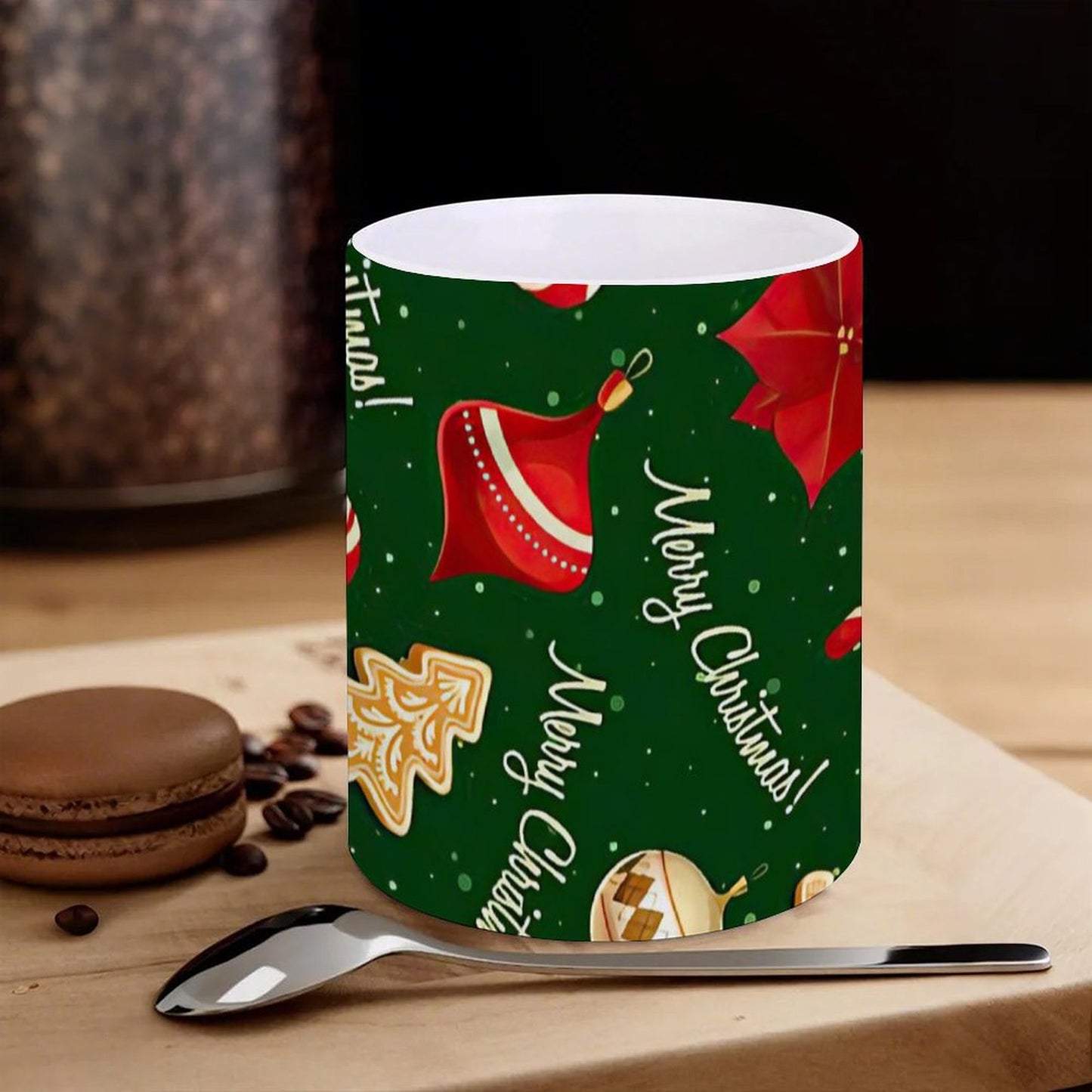 POD US Local White mug with full print, Christmas 0095