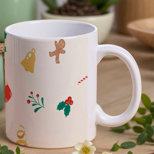 POD US Local White mug with full print, Christmas 0016