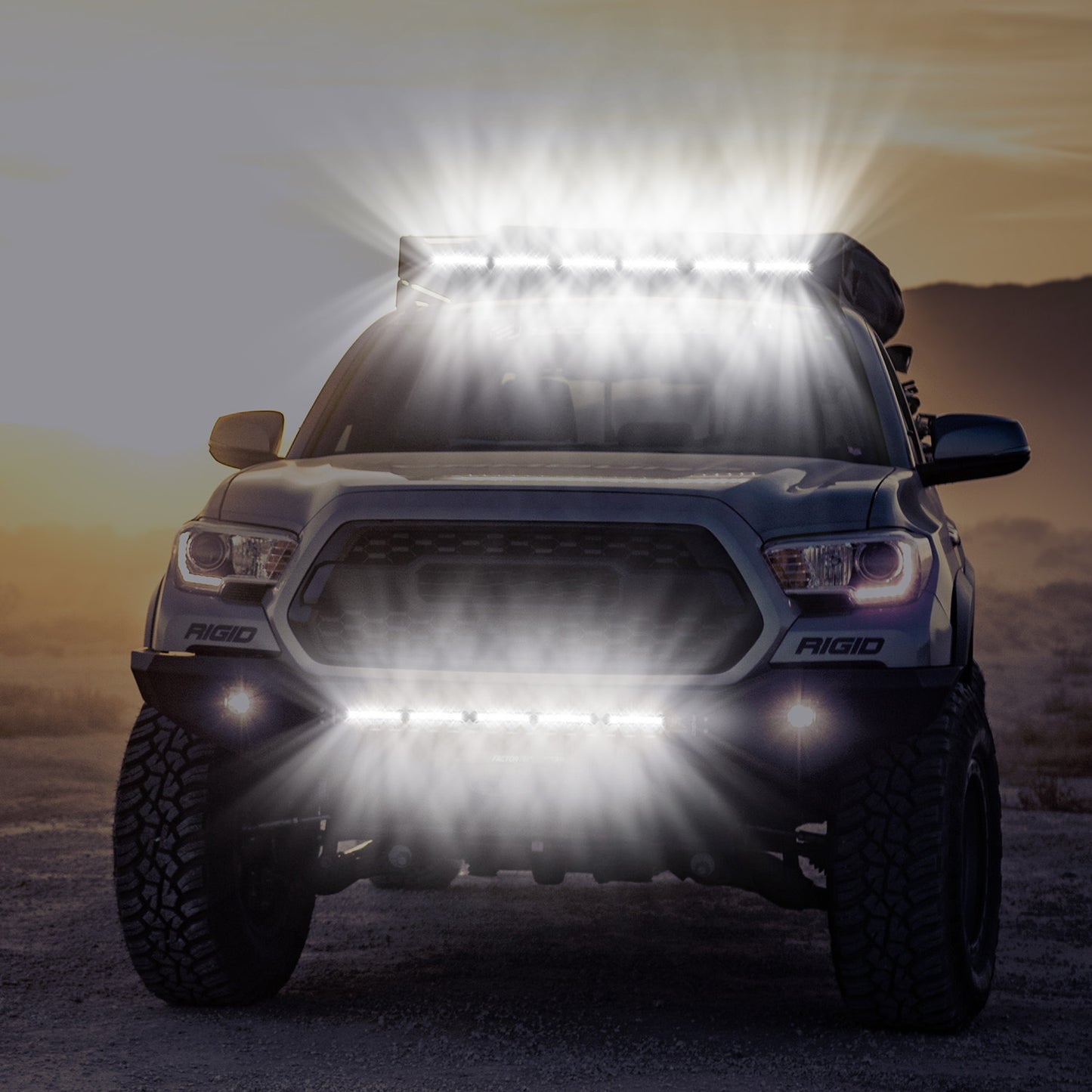 US Local 7in LED Light Bar Single Row Offroad Spot Lights 18W Ultra Slim Straight Work Light For Trailer Truck Bus Boat