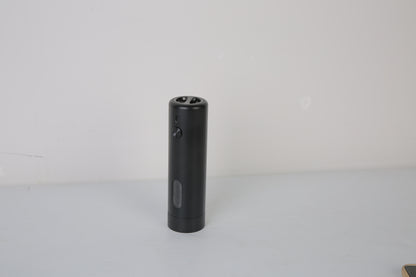 US Local 1Pc  Electric Pepper Grinder USB Rechargeable Pepper Mill Automatic Salt Grinder With 6 Adjustable Coarseness LED Light 110ML Container One Hand Operation For Kitchen Essential