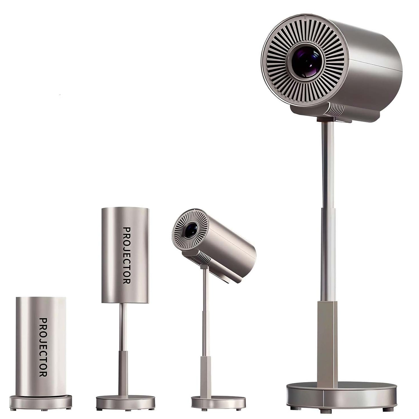 X5 Smart Hidden PTZ Bracket Android HD Bluetooth Projector For Home Use