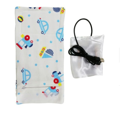 USA Local USB Milk Water Warmer Travel Stroller Insulated Bag Portable Baby Nursing Bottle Heater Cover Baby Food Warmer Bottle Warmer