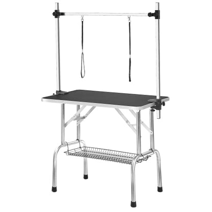 US Local 36 Inch Professional Dog Pet Grooming Table Adjustable Heavy Duty Portable
