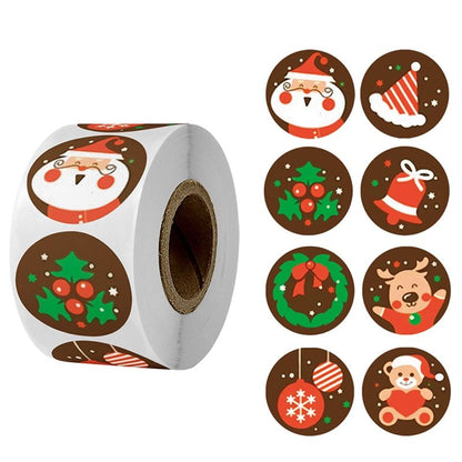 Roll sticker Christmas decoration gift