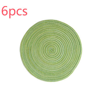 Western-style Placemat Home Placemat Coasters Heat Proof Mat