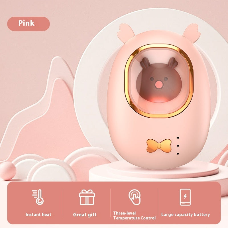 Rechargeable Portable Hand Warmer Designed For Easy Carrying During Outdoor Activities Like Hiking And Camping