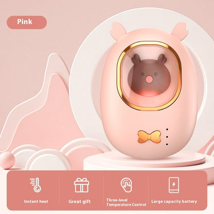 Rechargeable Portable Hand Warmer Designed For Easy Carrying During Outdoor Activities Like Hiking And Camping