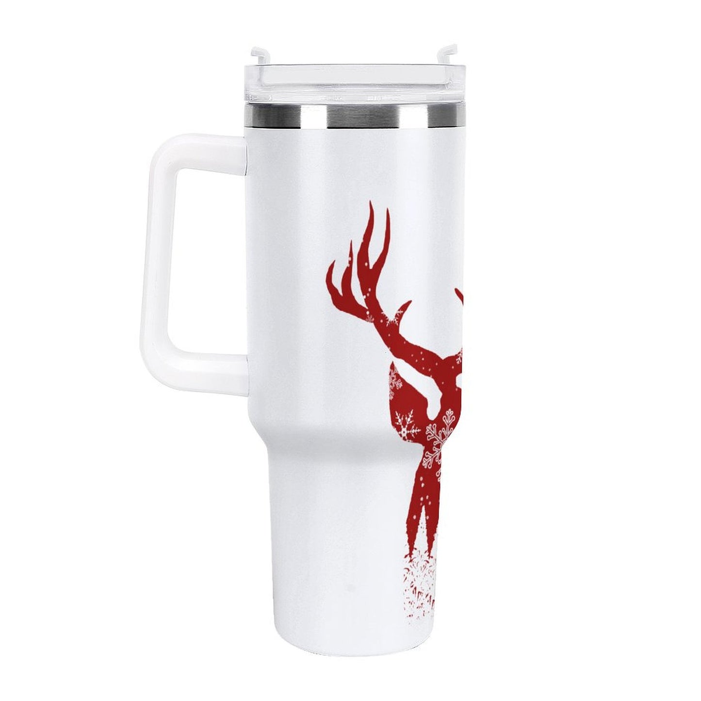 PHDT00443 POD US Local Tumbler 40 oz Large Capacity Car Cup Reindeer Christmas