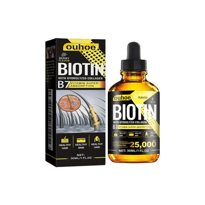 US Local OUHOE Collagen B7 Vitamin Hair Oil Hair Strengthening & Densification Hair Loss Prevention Hair Care Oil