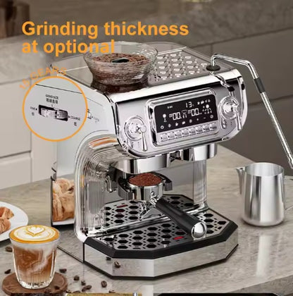 US Local Cappuccino Express Espresso Coffee Machine With Steam Wand