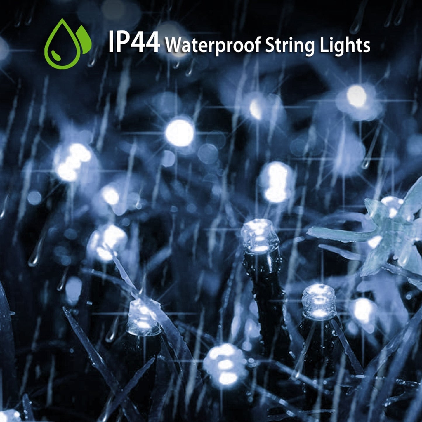 1Pc 200 LED 22M Solar String Lights With 8 Lighting Modes IP44 Waterproof For Christmas Wedding Party Garden Yard Decor