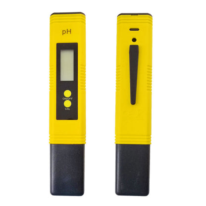 US Local PH Meter 0.01 PH Battery Powder High Precision Water Quality EC Tester 0-14 PH Measurement Range For Aquarium Swimming Pool Digital Electric PH Meter LCD Tester Pocket Hydroponics Aquarium Water Test
