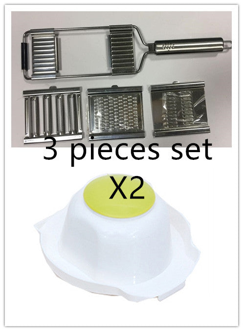USA Local Stainless Steel Grater, Vegetable And Fruit Slicer, Peeler