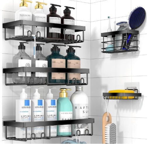 US Local Punch-free Bathroom Storage Rack