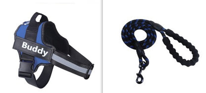 US Local Fashion Simple Pet Leash Chest Strap Set