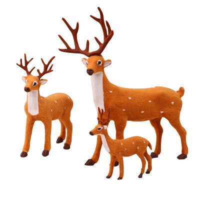 Christmas deer plush toy