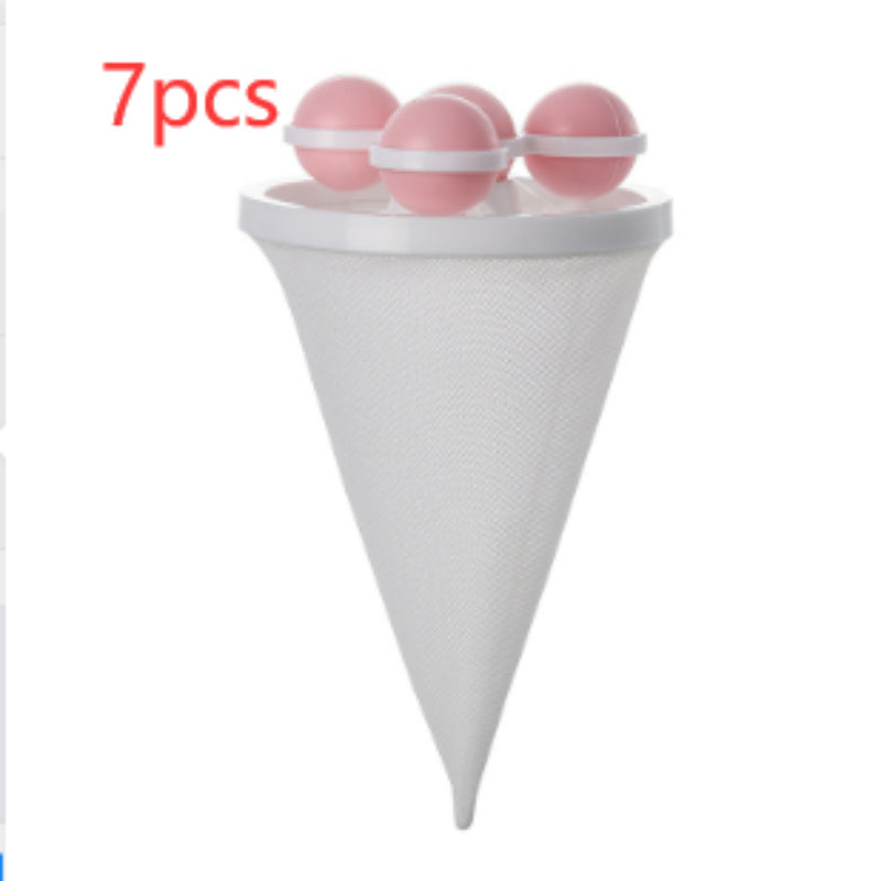 Washing Machine Lint Catcher Filter Pouch Hair Removal Laundry Ball Hair Lint Catcher Catchers Float Filter Clothes Cleaning Ball Accessories