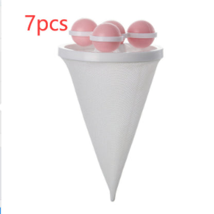 Washing Machine Lint Catcher Filter Pouch Hair Removal Laundry Ball Hair Lint Catcher Catchers Float Filter Clothes Cleaning Ball Accessories