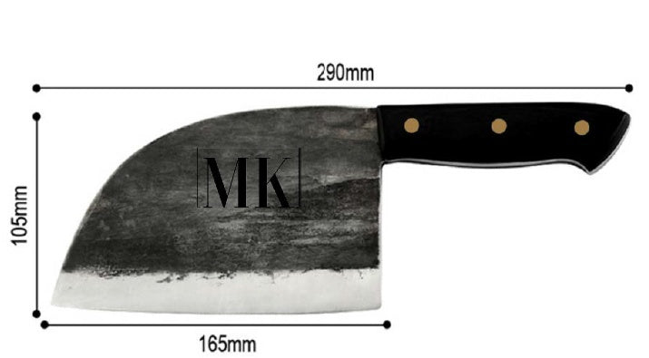 US Local Stainless Steel Meat Cleaver Chef's Knife Cleaver