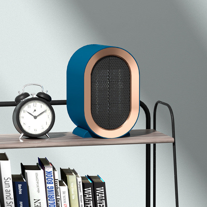 USA Local Desktop Electric Heater Mini Portable Fan Heater 220V PTC Ceramic Heating Warm Air Blower Home Office Warmer Machine