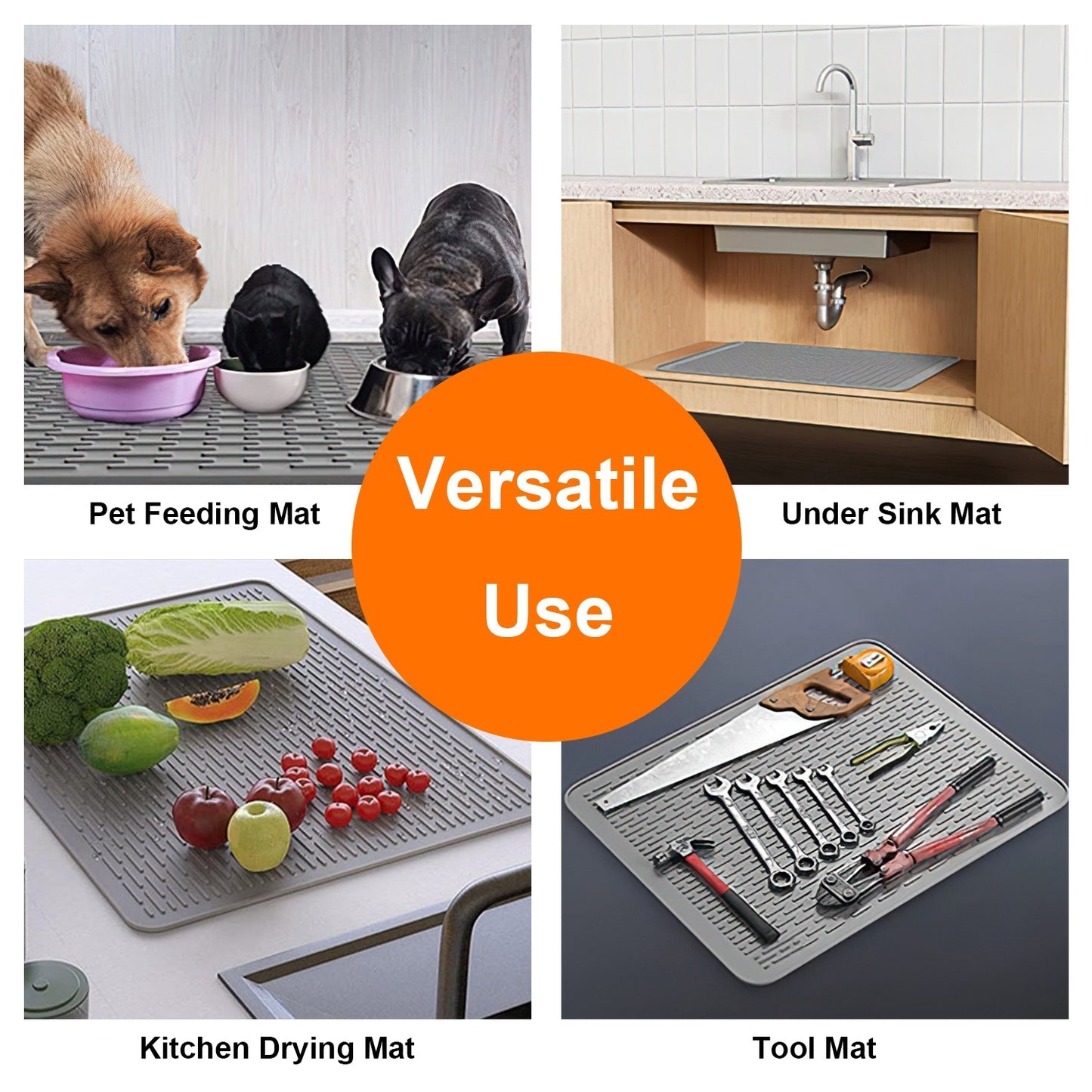 US Local 1Pc 27.95x19.69in Electric Stove Cover Silicone Stove Mat Glass Stove Top Protector 464 Fahrenheit Heat Resistant Dishwasher Safe Waterproof