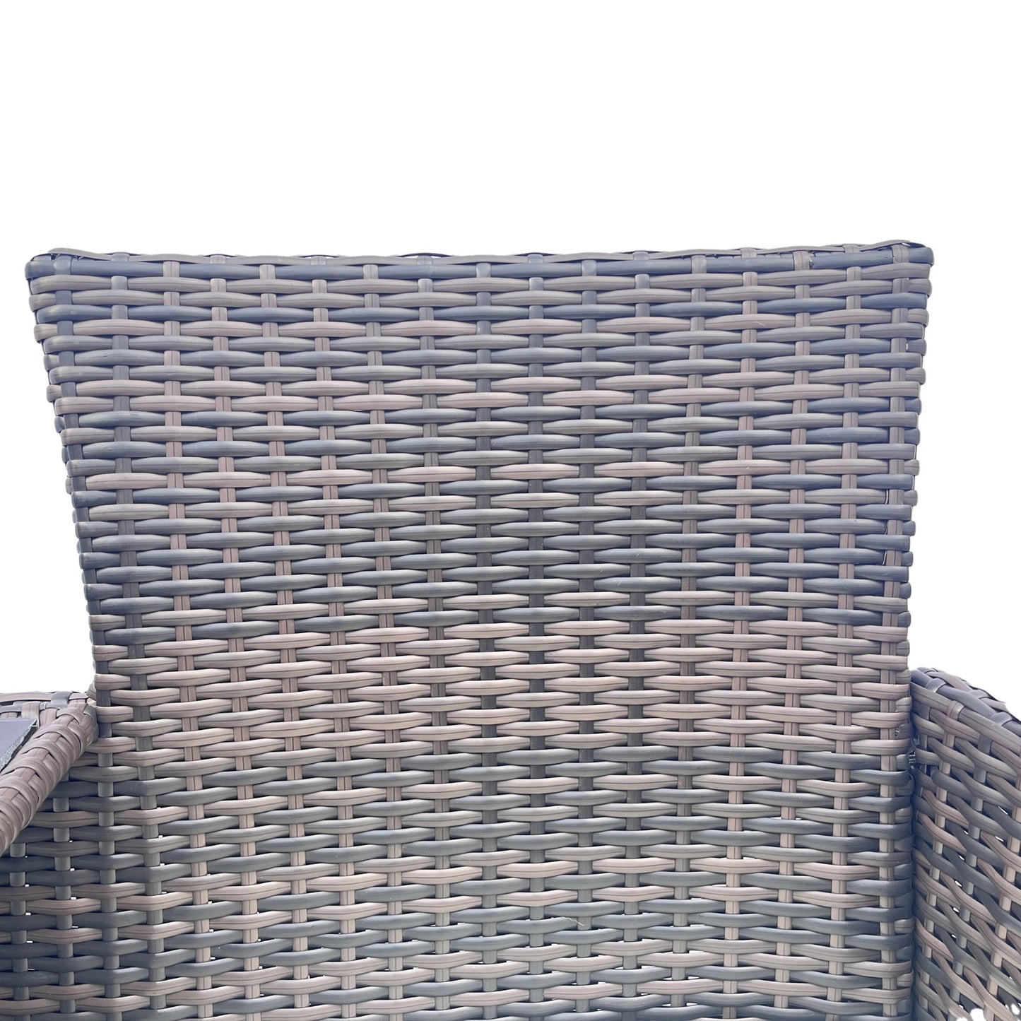 US Local Wicker Patio Conversation Furniture Set, Outdoor Furniture Set With Removable Cushions & Table, Temp