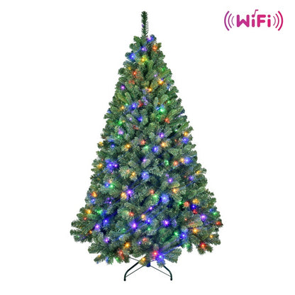 US Local PVC Christmas Tree, Christmas Decorations, With Lights