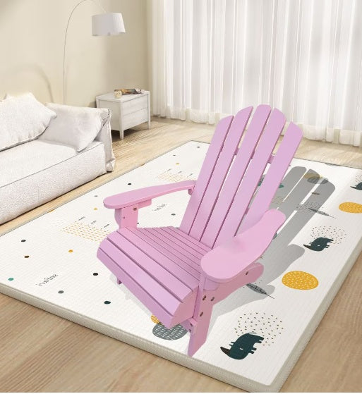 US Local Wooden Children's Adirondack Chair