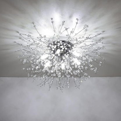 US Local Crystal Recessed Chandelier
