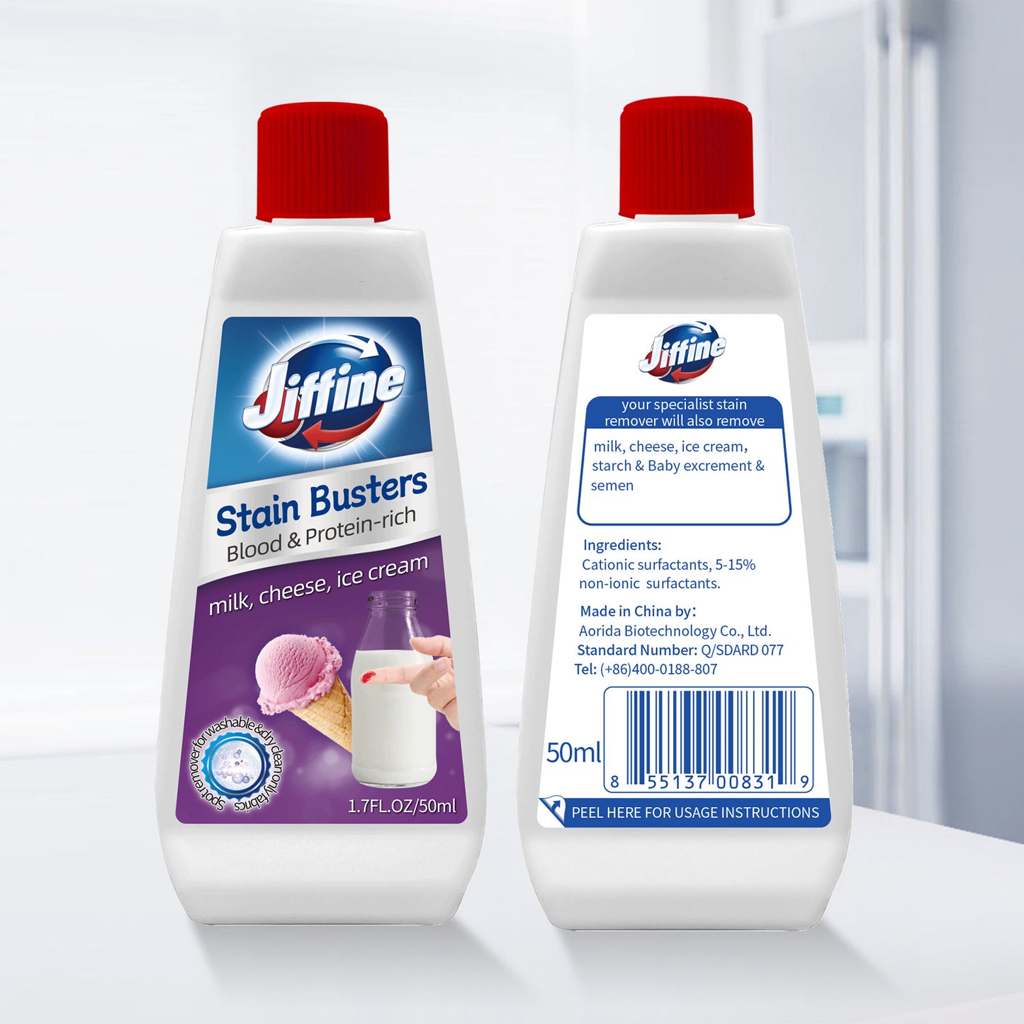 US Local JIFFINE Blood Stains Protein Buster