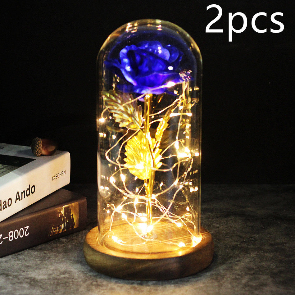 Little Prince Rose Glass Cover