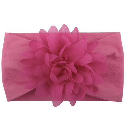 US Local Creative Chiffon Flower Headband Baby Hair Accessories Cute Princess Headband