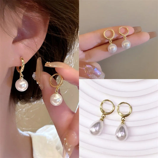 Niche Design Advanced Round Face Temperament Ear Clip