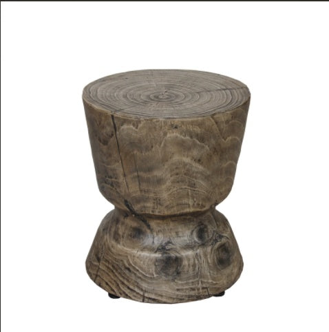 US Local 14.6 X 17 Wood Grain Decorative Table