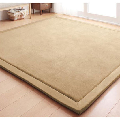 Thick Coral Velvet Carpet Tatami Crawling Non-slip Mat