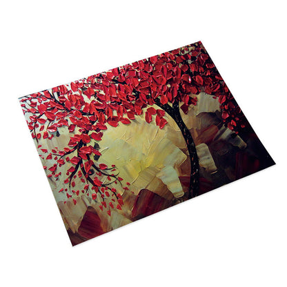 Retro tree pattern placemat