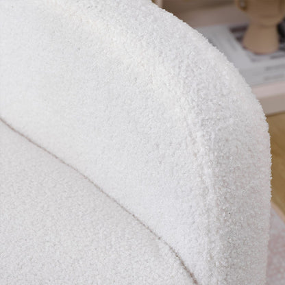 US Local Modern Accent Rocking Chair Rocking Chair With Solid Wood Legs, Upholstered Nursery Glider Rocker, Comfy Armchair With Side Pocket, Living Room Lounge Arm Chair With High Backrest