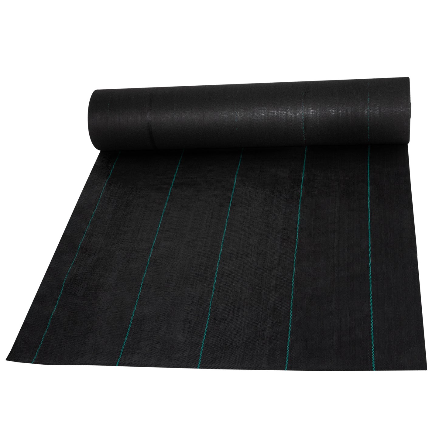 US Local VEVOR Weed Barrier, 5.8oz Landscape Fabric, 3ft X 300ft Cover Mat Heavy Duty Woven Grass Control Geotextile For Garden, Patio, Black