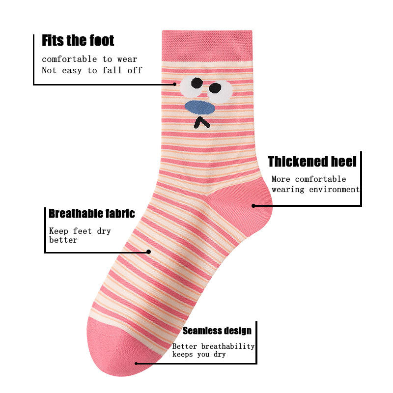 US Local 8 Pairs Womens Crew Socks Thin Soft Comfort Breathable Dress Socks Above Ankle Crew Socks For Outdoor Sports Running And Cycling