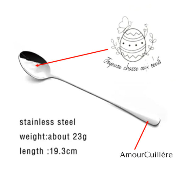 Stainless Steel Spoon You Are My Sunshine Couple Family Tableware