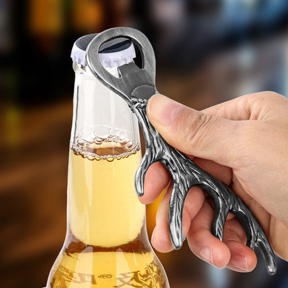 US Local Deer Antler Bottle Opener Is A Small Tool Suitable For Various Parties And Gatherings Used To Open Beer, Wine, Juice, For Bars, Restaurants, Party Supplies, Wine Accessories, Universal Gifts