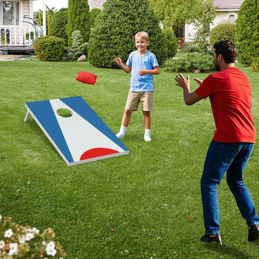US Local Portable Cornhole Board With Foldable Legs And Side Handle