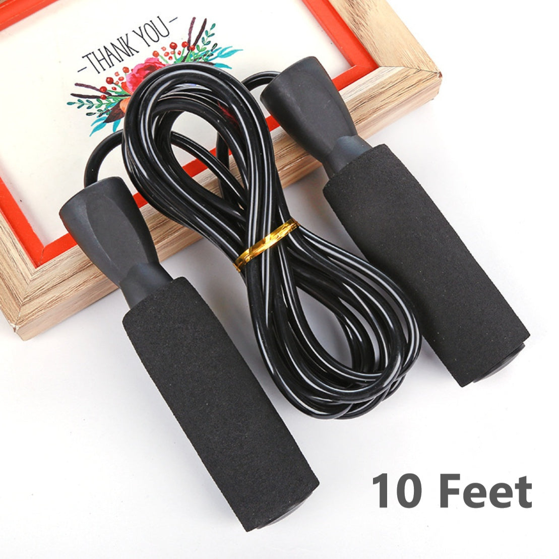 US Local Gym Aerobic Exercise Boxing Skipping Rope Adjustable Bearing Speed Fitness Bearing Rope Tangle-Free Jumping Rope Speed Equipments Skipping Adjustable Skipping Rope