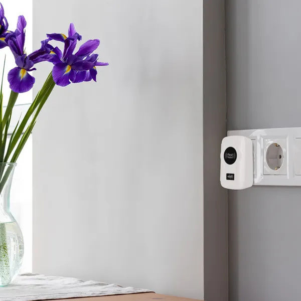 US Local 6-Pack Ultrasonic Insect Repellent - Dual Sound-Wave Tech, 3-Mode Switch, 32 - 120kHz Frequencies, Ideal For Full Home Coverage, Safe For Home With Kids - Plug-in Indoor Bug & Rodent Repeller