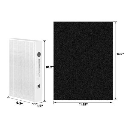 US Local H13 True HEPA Filter Replacement HRF-R2 For  HPA200 201 Air Purifiers