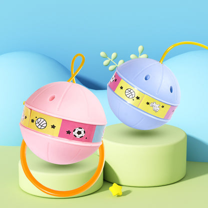 US Local Light-emitting Jumping Ball Children's Flash Jump Tetherball