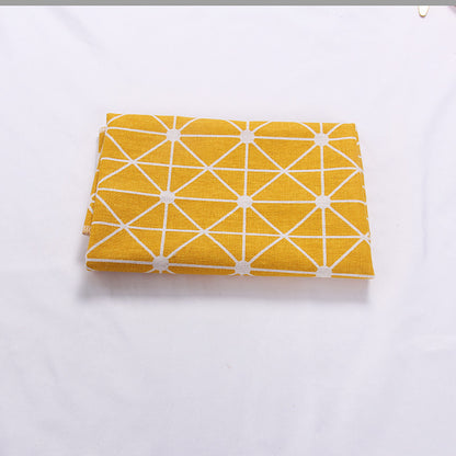 Plaid table mat placemat napkin
