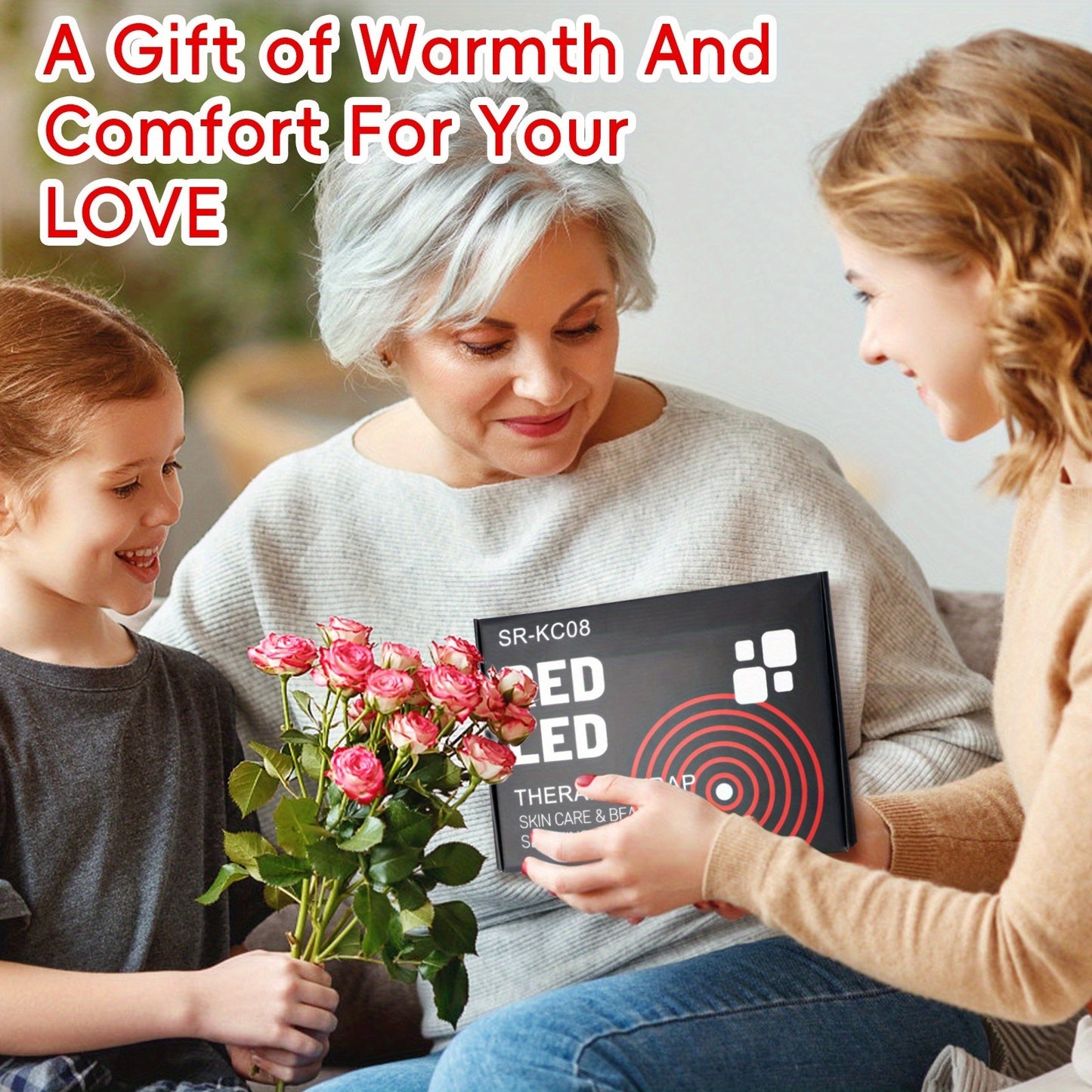 US Local Portable Wearable Red Light Massage Belt